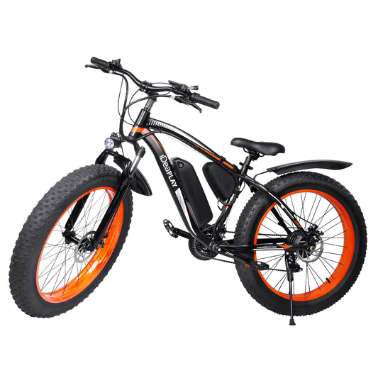 iDeaPLAY P30-26 Plus e-Bike Black & Orange